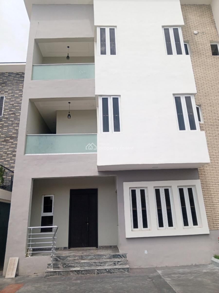 Newly Built 4 Bedroom Terraced Duplex with Bq, Lekki Phase 1, Lekki, Lagos, Terraced Duplex for Rent