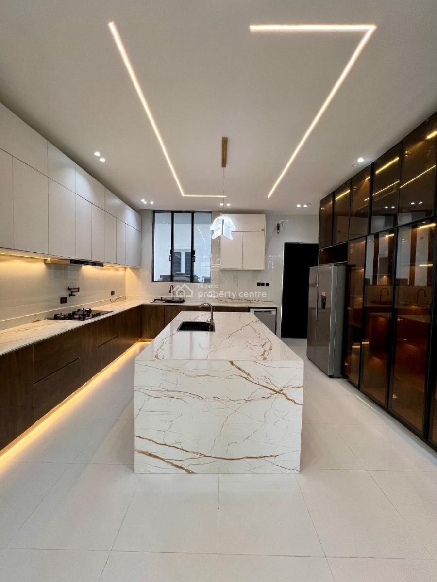 Phenomenal 5 Bed Fully Detached Duplex with  Cinema,pool and Bq, Lekki County, Lekki, Lagos, Detached Duplex for Sale