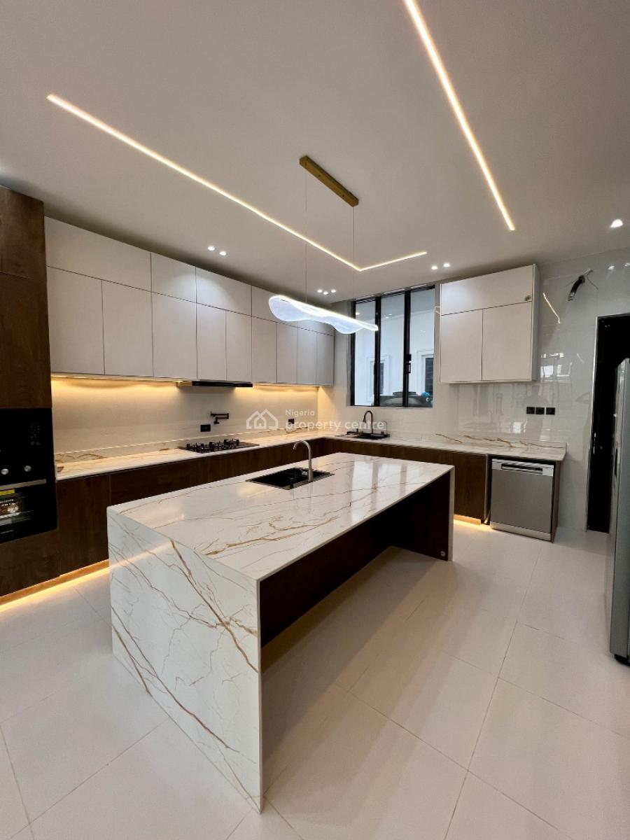 Phenomenal 5 Bed Fully Detached Duplex with  Cinema,pool and Bq, Lekki County, Lekki, Lagos, Detached Duplex for Sale