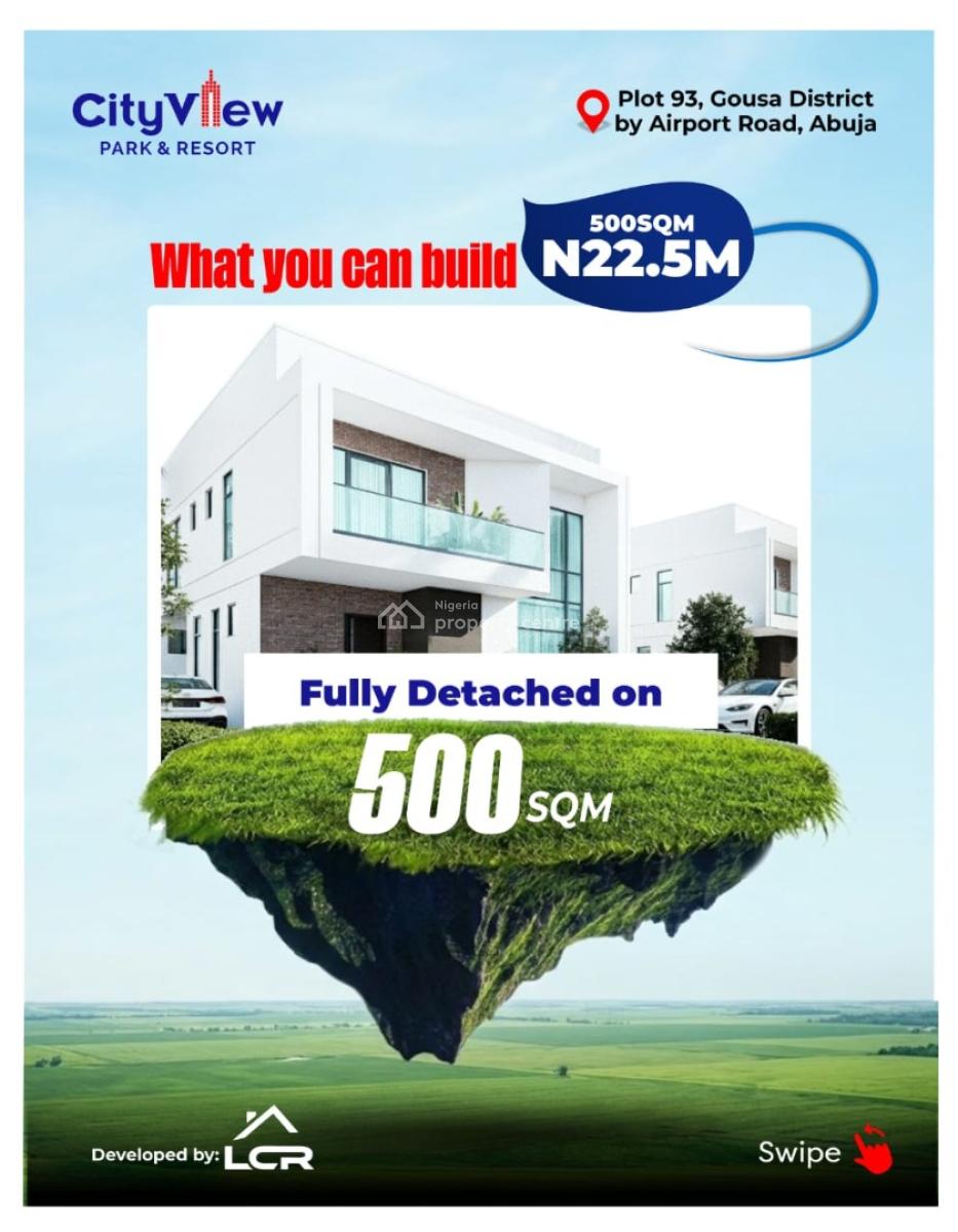 Own a Piece of The Future in a Resort Park, Lugbe District, Abuja, Mixed-use Land for Sale