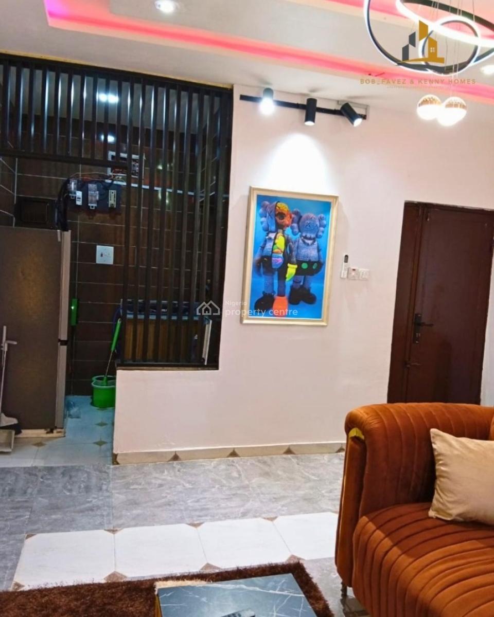 a Cozy and Beautiful 1 Bedroom Apartment, Liberty Estate, Paris Agaros Avenu, Ago Palace, Isolo, Lagos, Mini Flat (room and Parlour) Short Let