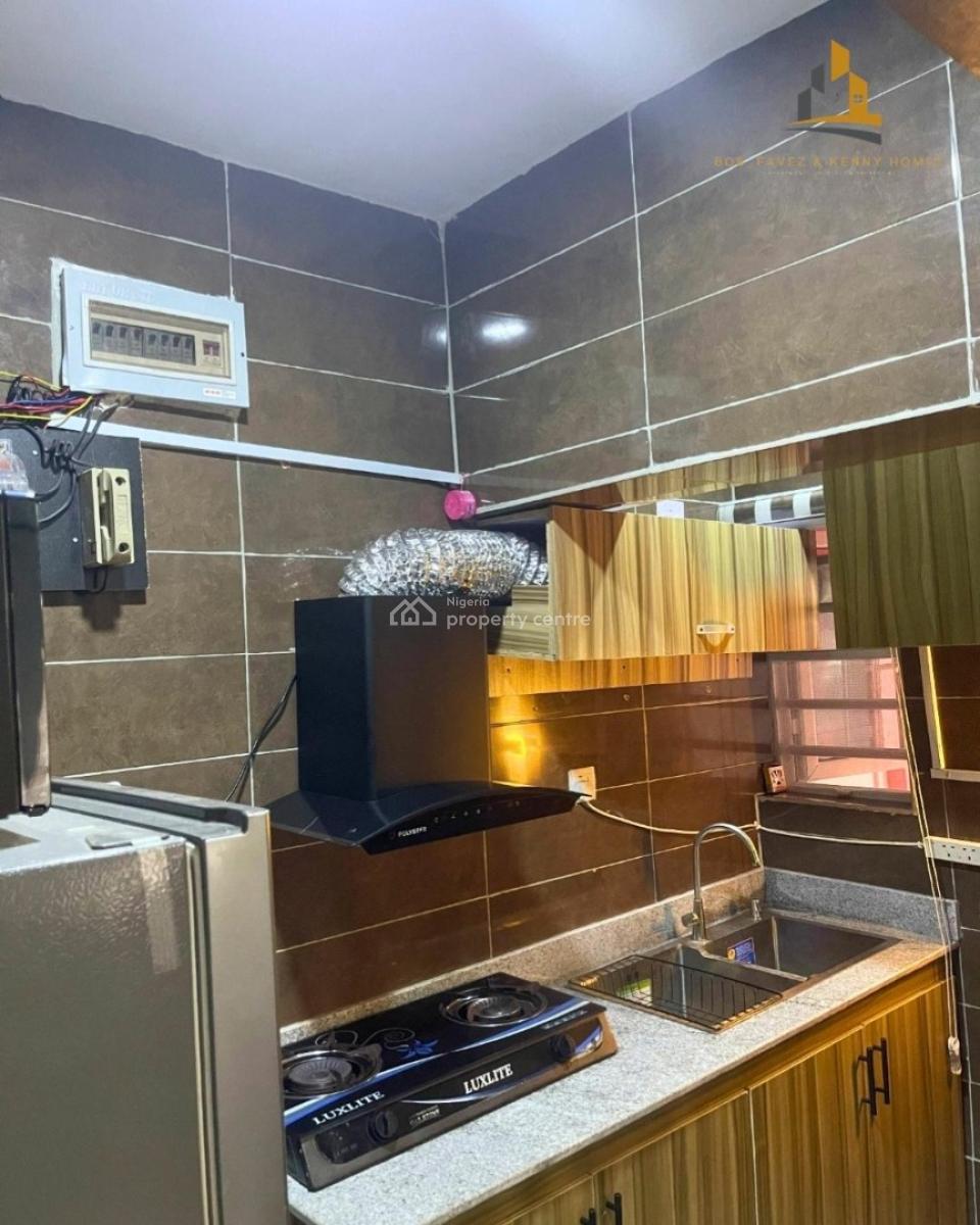 a Cozy and Beautiful 1 Bedroom Apartment, Liberty Estate, Paris Agaros Avenu, Ago Palace, Isolo, Lagos, Mini Flat (room and Parlour) Short Let