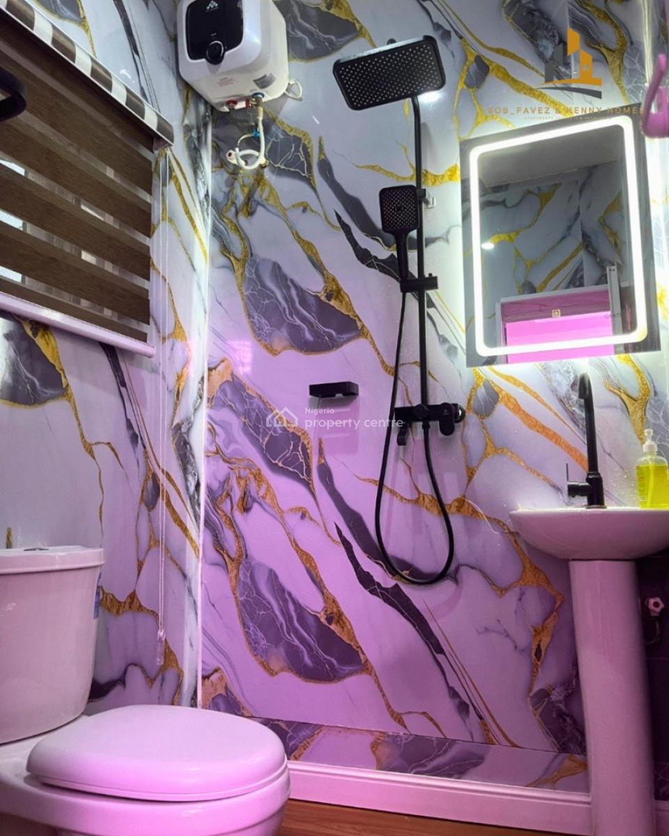 a Cozy and Beautiful 1 Bedroom Apartment, Liberty Estate, Paris Agaros Avenu, Ago Palace, Isolo, Lagos, Mini Flat (room and Parlour) Short Let