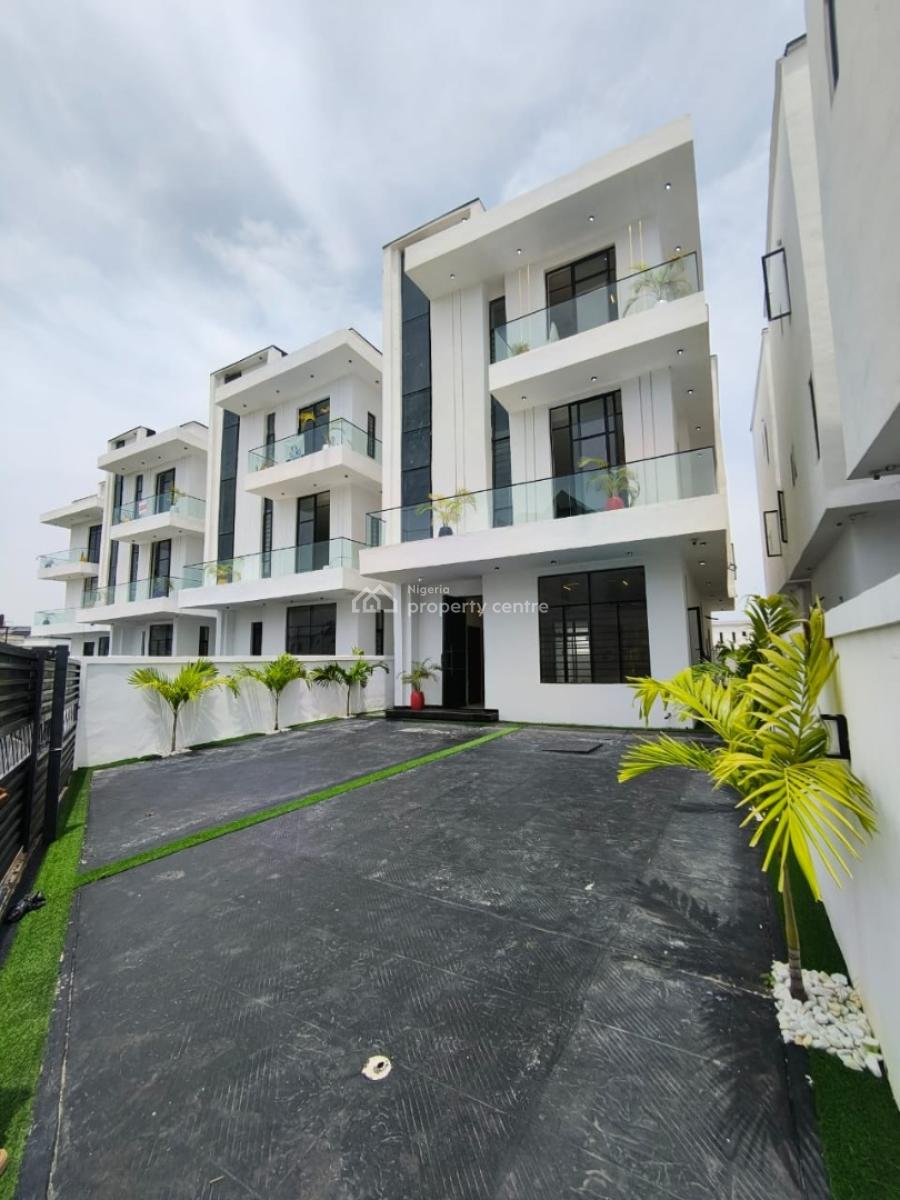 Luxury 5 Bedroom Fully Detached Plus Bq and Swimming Pool., Toll Gate, Chevron, Lekki, Lagos, Detached Duplex for Sale