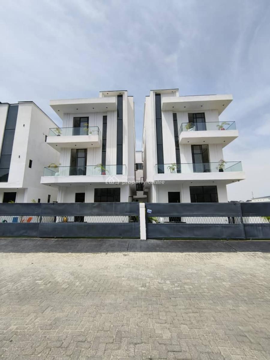 Luxury 5 Bedroom Fully Detached Plus Bq and Swimming Pool., Toll Gate, Chevron, Lekki, Lagos, Detached Duplex for Sale