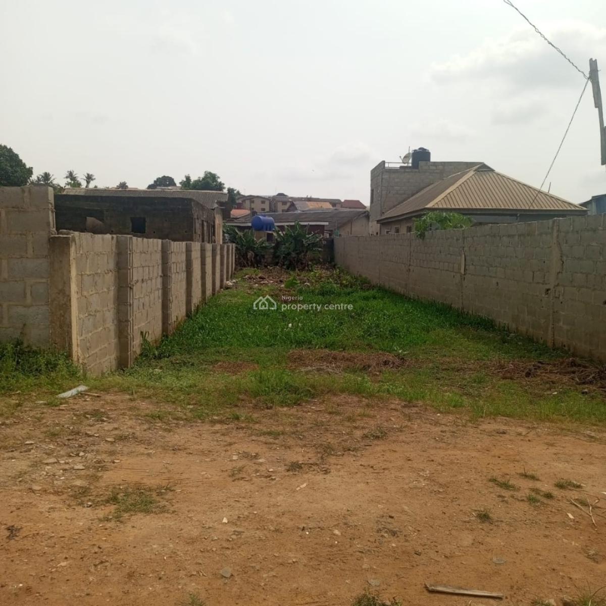 Sweet Standard Half Plot of Land with Deed, Off K-farm, Obawole, Ogba, Ikeja, Lagos, Residential Land for Sale