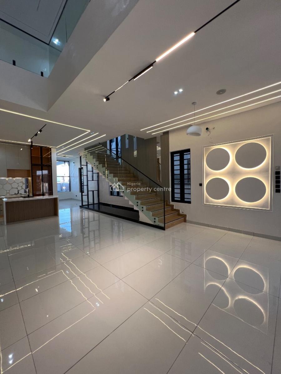 Stunning Luxury 5 Bed Fully Detached Duplex with Swimming Pooland Bq, Ajah, Lekki, Lagos, Detached Duplex for Sale