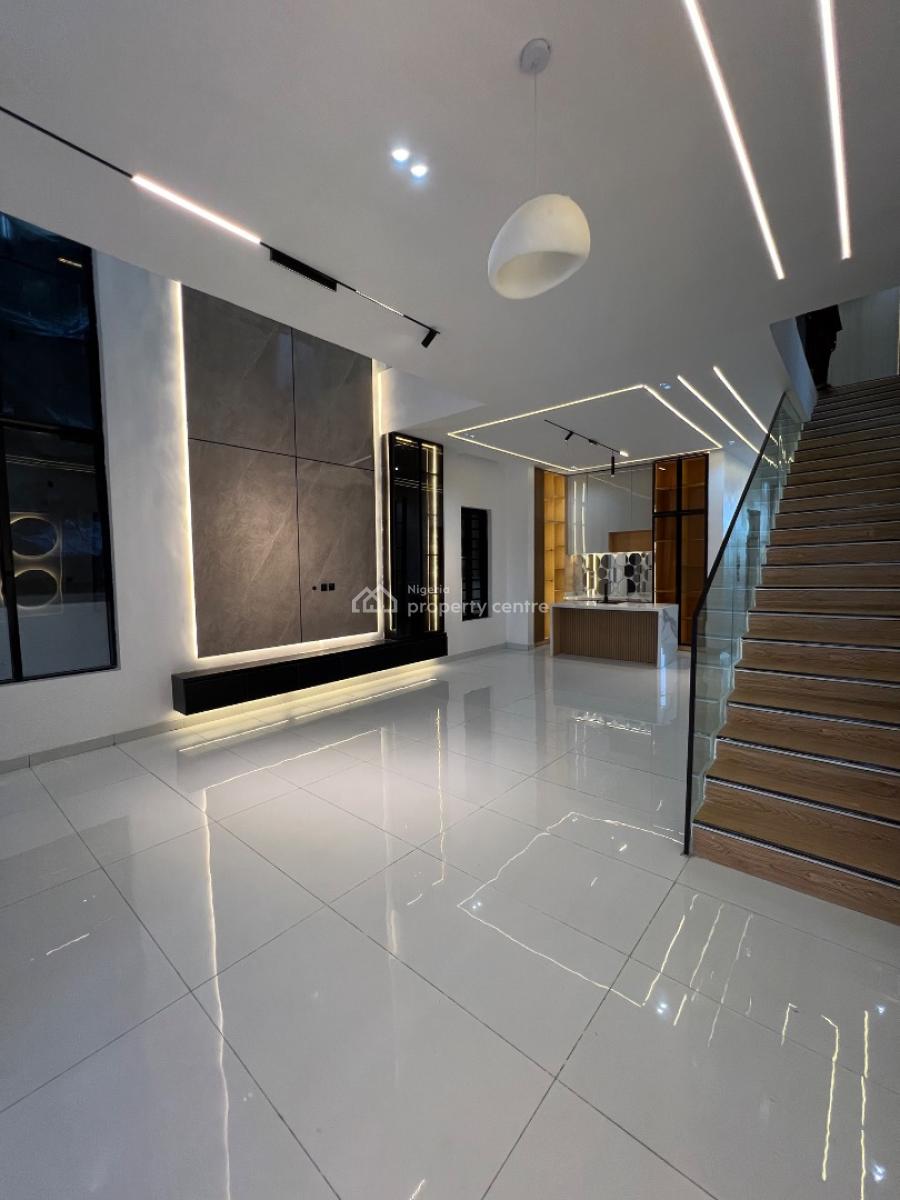 Stunning Luxury 5 Bed Fully Detached Duplex with Swimming Pooland Bq, Ajah, Lekki, Lagos, Detached Duplex for Sale