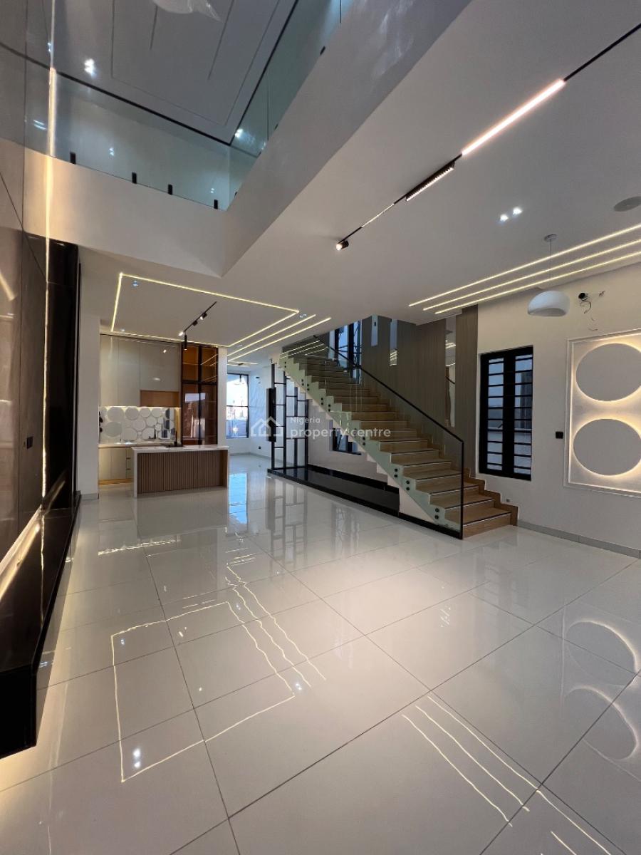 Stunning Luxury 5 Bed Fully Detached Duplex with Swimming Pooland Bq, Ajah, Lekki, Lagos, Detached Duplex for Sale