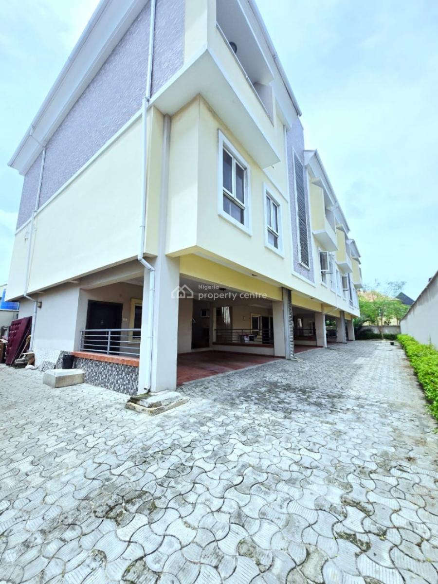 Lovely 4 Bedroom Terraced Duplex, Osapa, Lekki, Lagos, Terraced Duplex for Rent