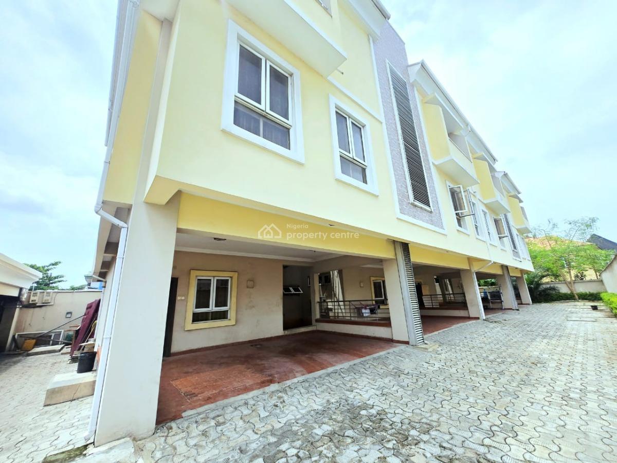 Lovely 4 Bedroom Terraced Duplex, Osapa, Lekki, Lagos, Terraced Duplex for Rent