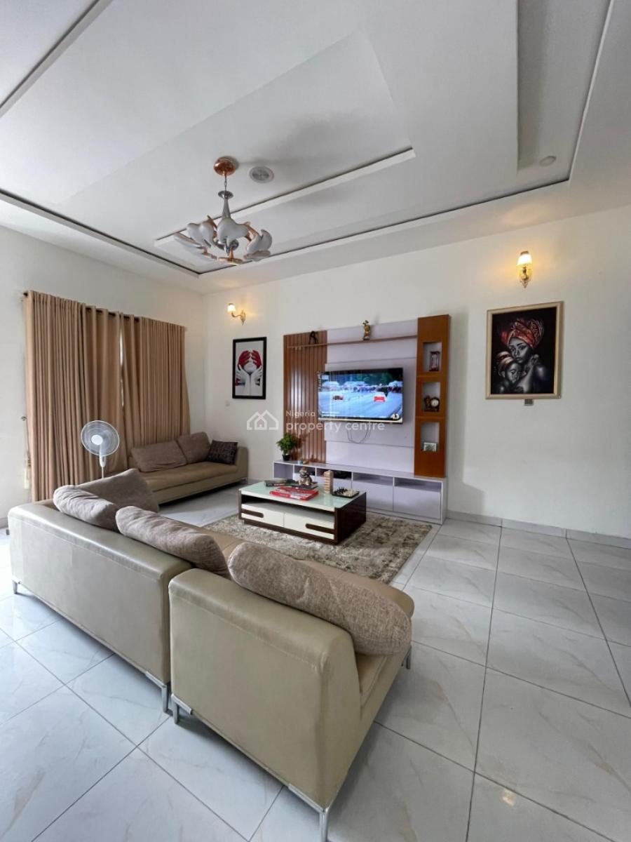 4 Bedroom Fully Furnished Semi-detached House, Ikota, Lekki, Lagos, Semi-detached Duplex for Rent