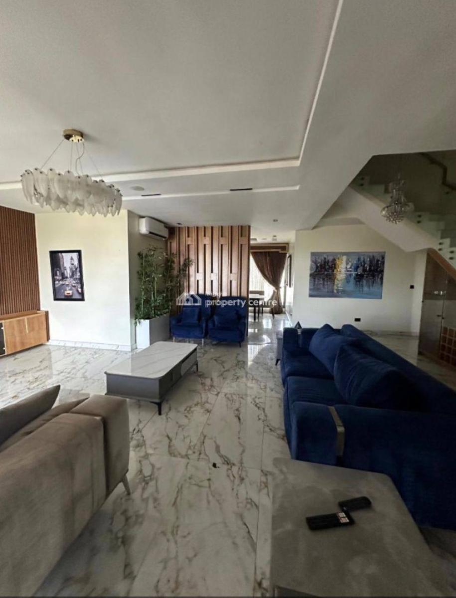 4 Bedroom Furnished Penthouse with Bq, Ikate, Lekki, Lagos, House for Rent
