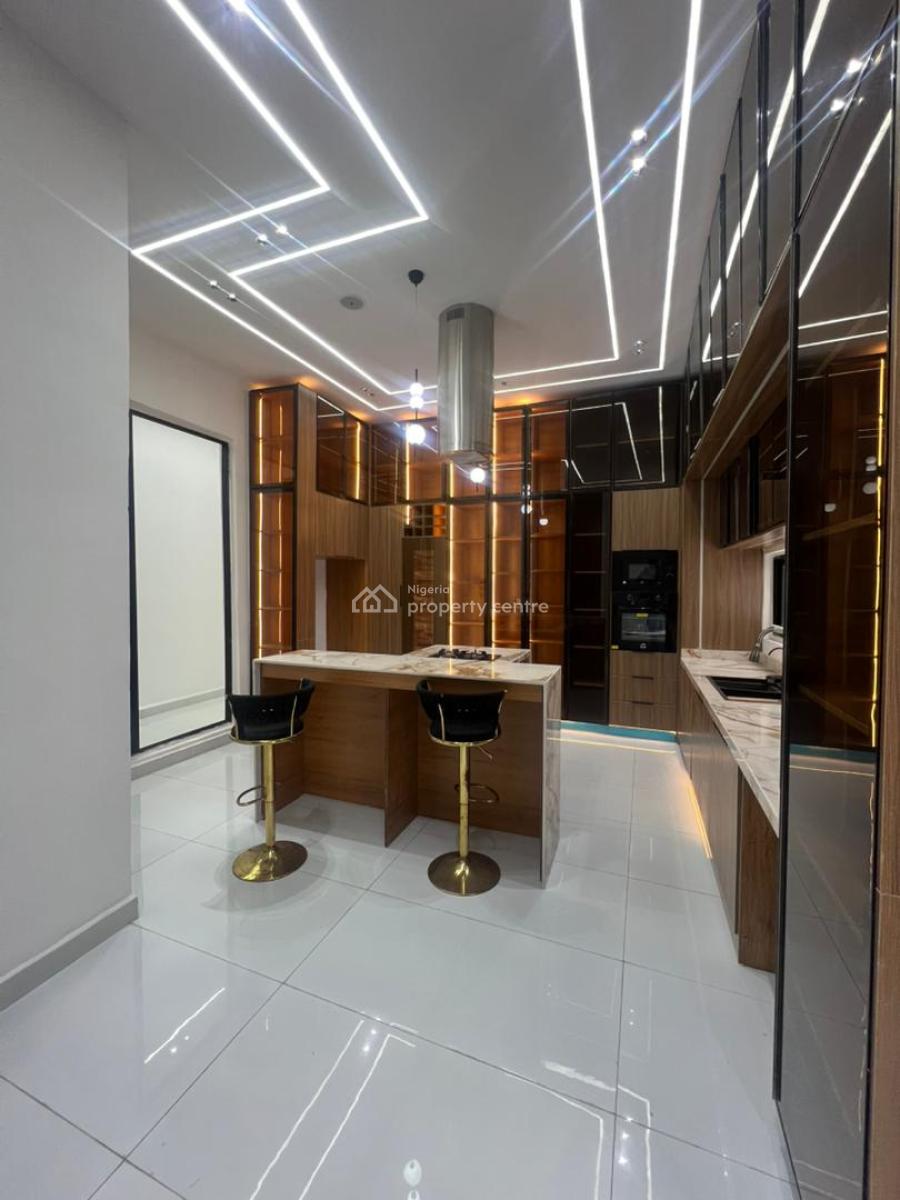 5 Bedroom Fully Detached Duplex with a Bq, Ikota, Lekki, Lagos, Flat / Apartment for Rent