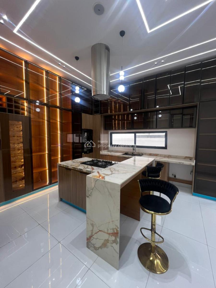 5 Bedroom Fully Detached Duplex with a Bq, Ikota, Lekki, Lagos, Flat / Apartment for Rent