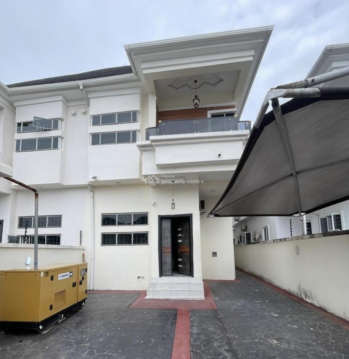 4 Bedroom Fully  Furnished Semi Detached Duplex, Ikota, Lekki, Lagos, Semi-detached Duplex for Rent