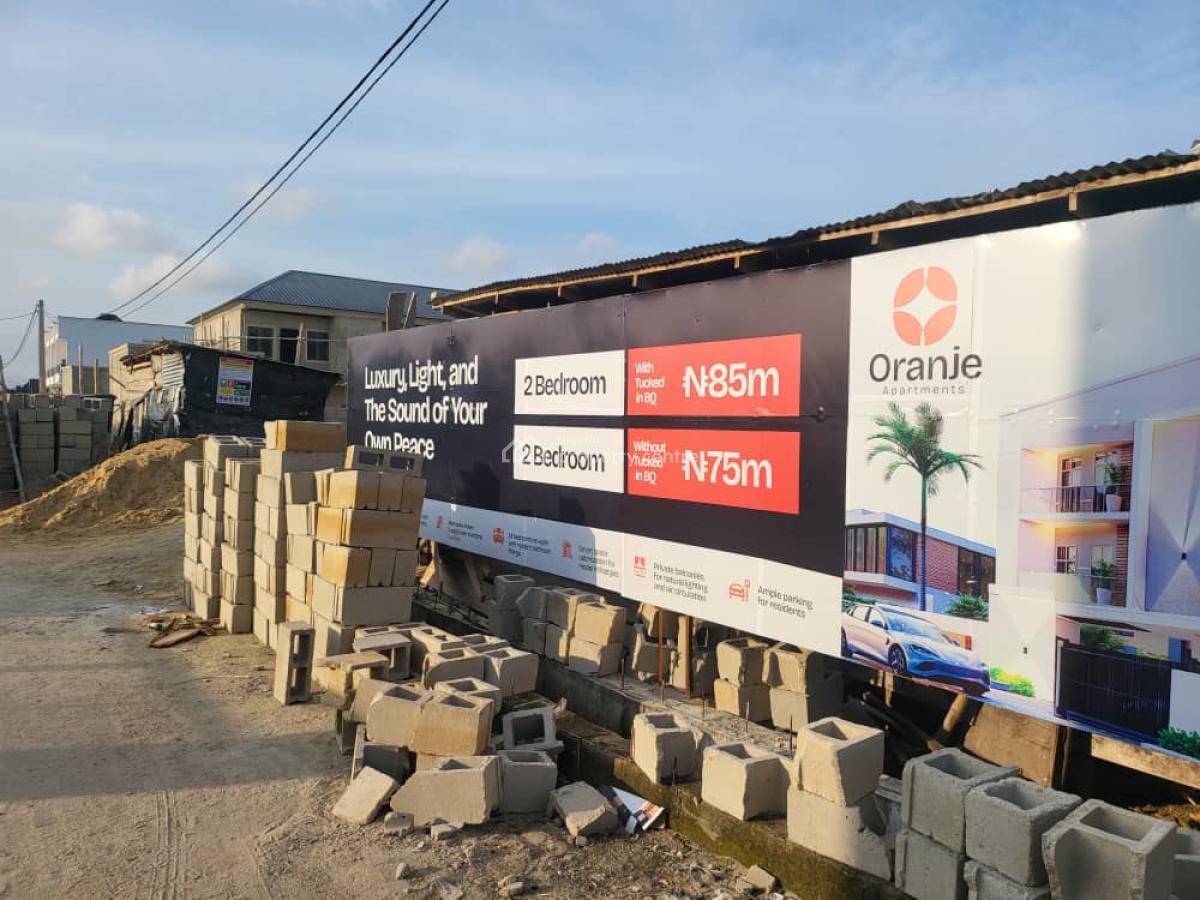 Luxury 2 Bedroom Apartments, Oranje Apartments / By Lagos Business School, Ajah, Lagos, Block of Flats for Sale