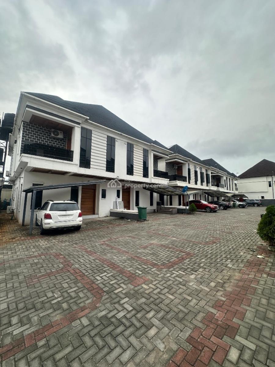 4 Bedroom Terrace Duplex with Bq, Orchid, Lekki, Lagos, Terraced Duplex for Rent