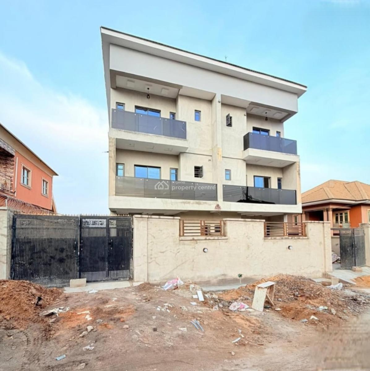 Spaciously Built 4 Bedroom Semi Detached Duplex with Bq, Ogba, Ikeja, Lagos, Semi-detached Duplex for Sale