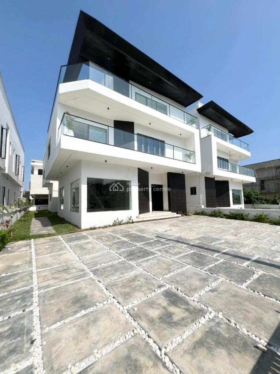 Luxury Contemporary 5 Bedroom Fully Detached Duplex, Ikota, Lekki, Lagos, Detached Duplex for Sale