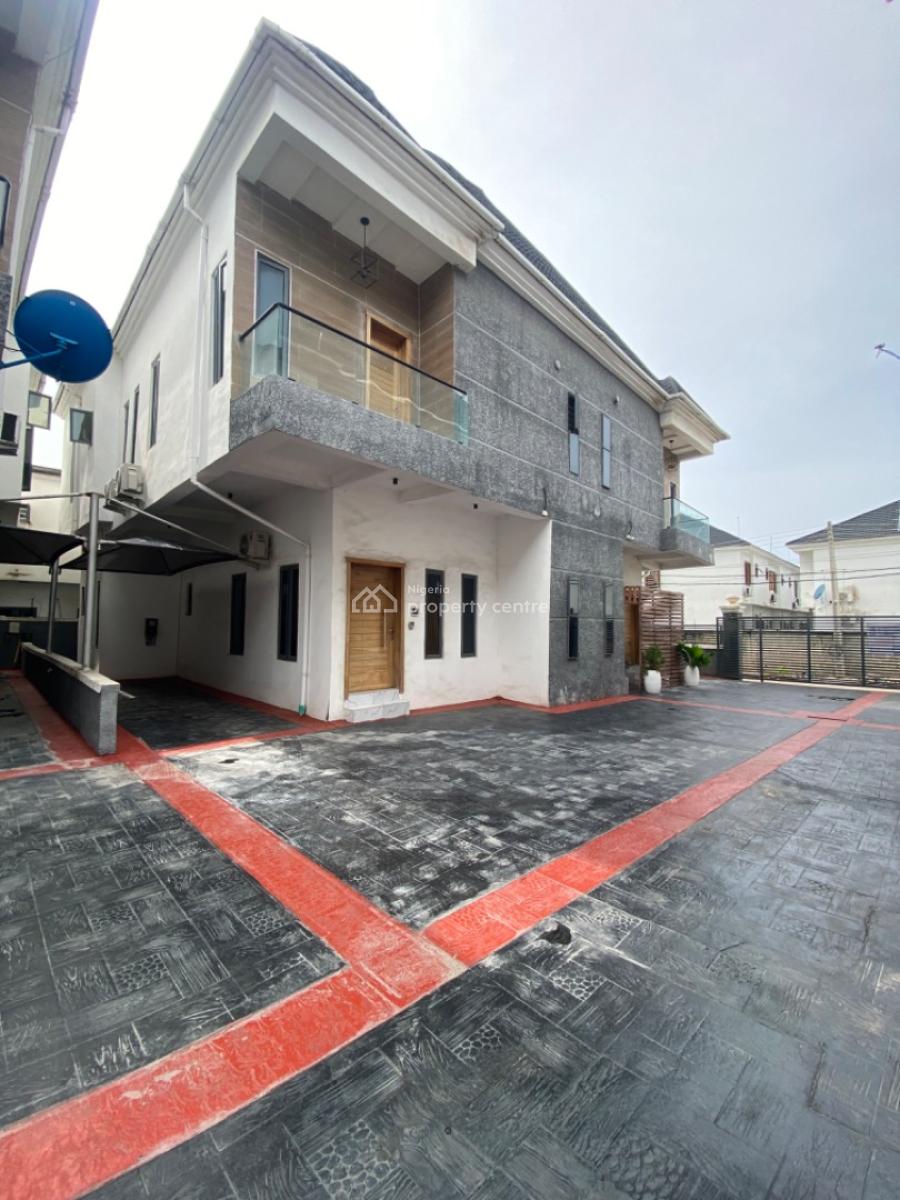 Spacious 4 Bedrooms Terrace Duplex with Bq, Orchid Road -gated Estate, Lekki Phase 2, Lekki, Lagos, Terraced Duplex for Rent