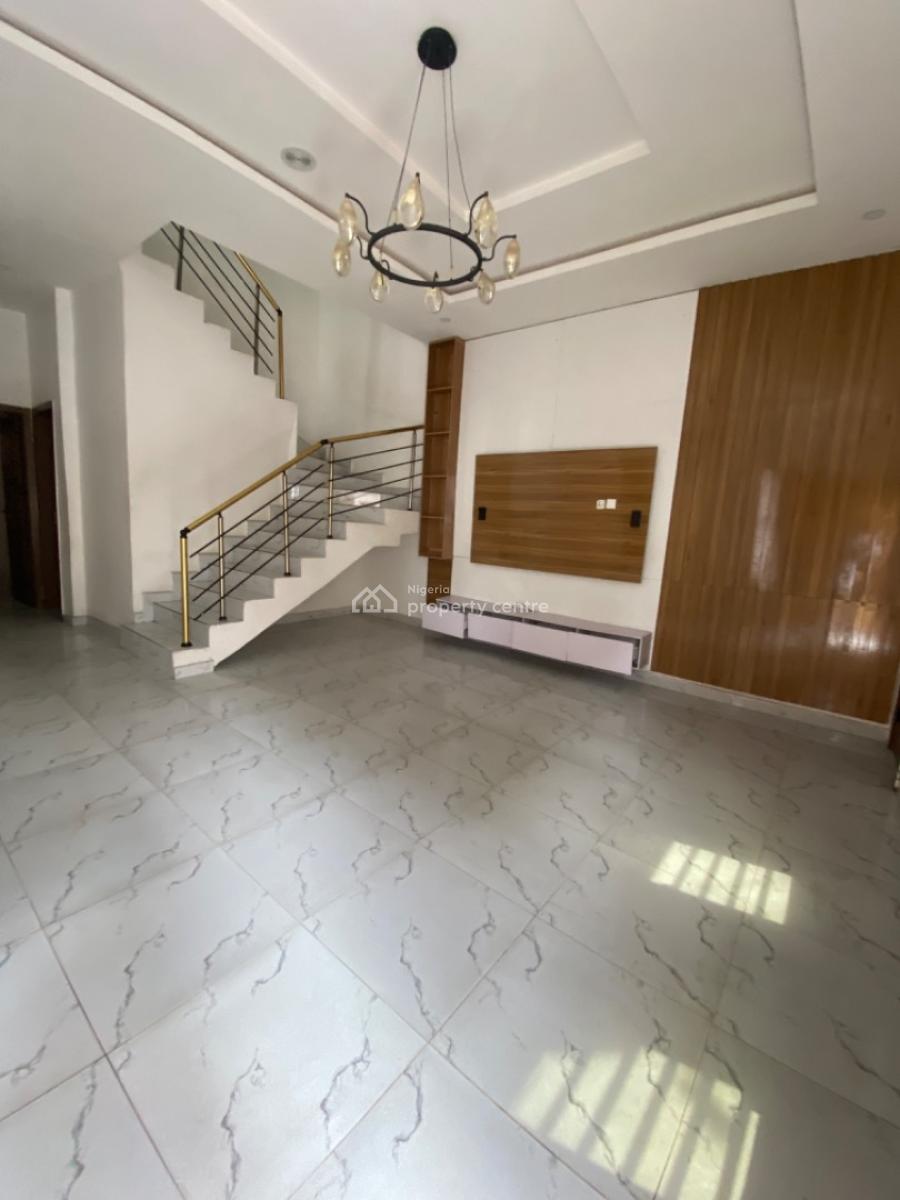 Spacious 4 Bedrooms Terrace Duplex with Bq, Orchid Road -gated Estate, Lekki Phase 2, Lekki, Lagos, Terraced Duplex for Rent