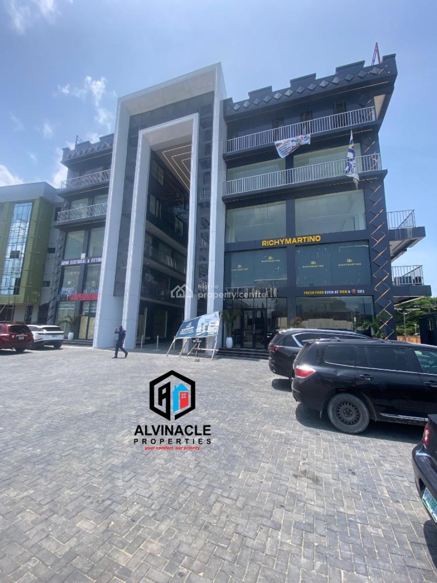 Newly Built Shop Spaces Facing The Road, Orchid Road, Lekki, Lagos, Shop for Sale
