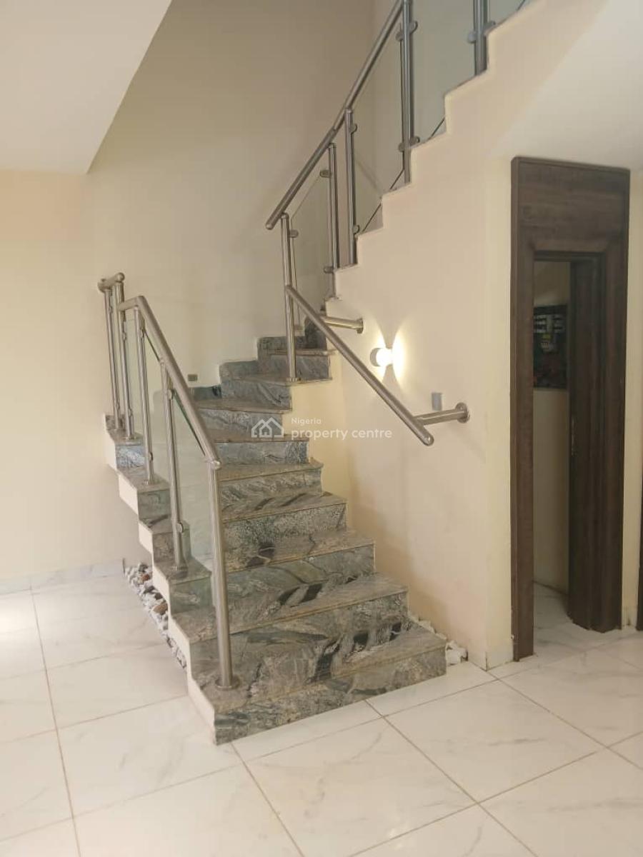 Tastefully Finished 4 Bedroom Terrace Duplex with Bq, Off Magistrate Court, Life Camp, Abuja, Terraced Duplex for Rent