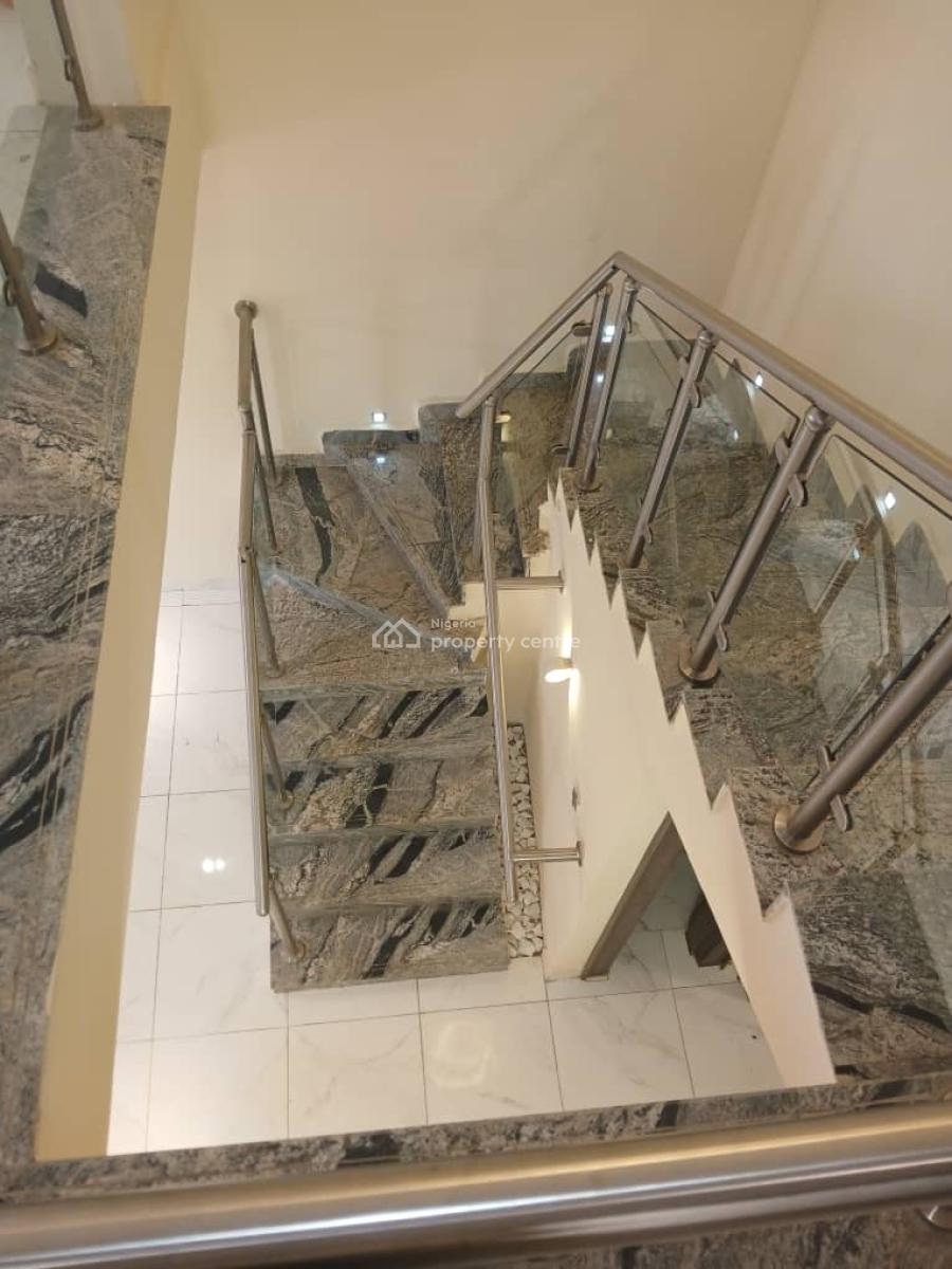 Tastefully Finished 4 Bedroom Terrace Duplex with Bq, Off Magistrate Court, Life Camp, Abuja, Terraced Duplex for Rent