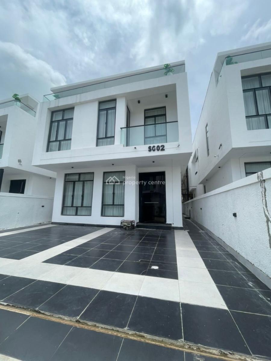 Luxury 4 Bedroom Fully Detached Duplex, Chevron, Lekki, Lagos, Detached Duplex for Sale
