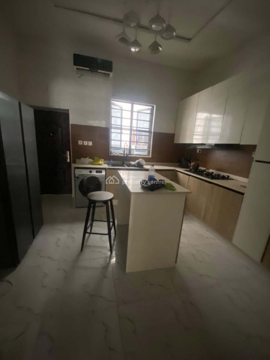 Not Furnished-4 Bedrooms Semi Detached Duplex with Bq, Orchid Road -gated Estate, Lekki Phase 2, Lekki, Lagos, Semi-detached Duplex for Rent