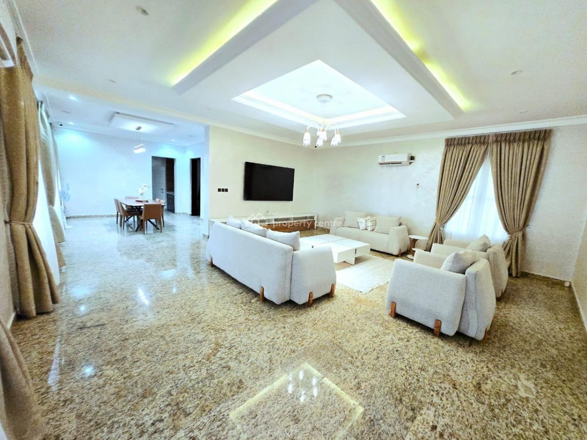 Fully Furnished 5-bedroom Fully Detached Duplex, Pinnock Estate, Osapa, Lekki, Lagos, Detached Duplex for Rent