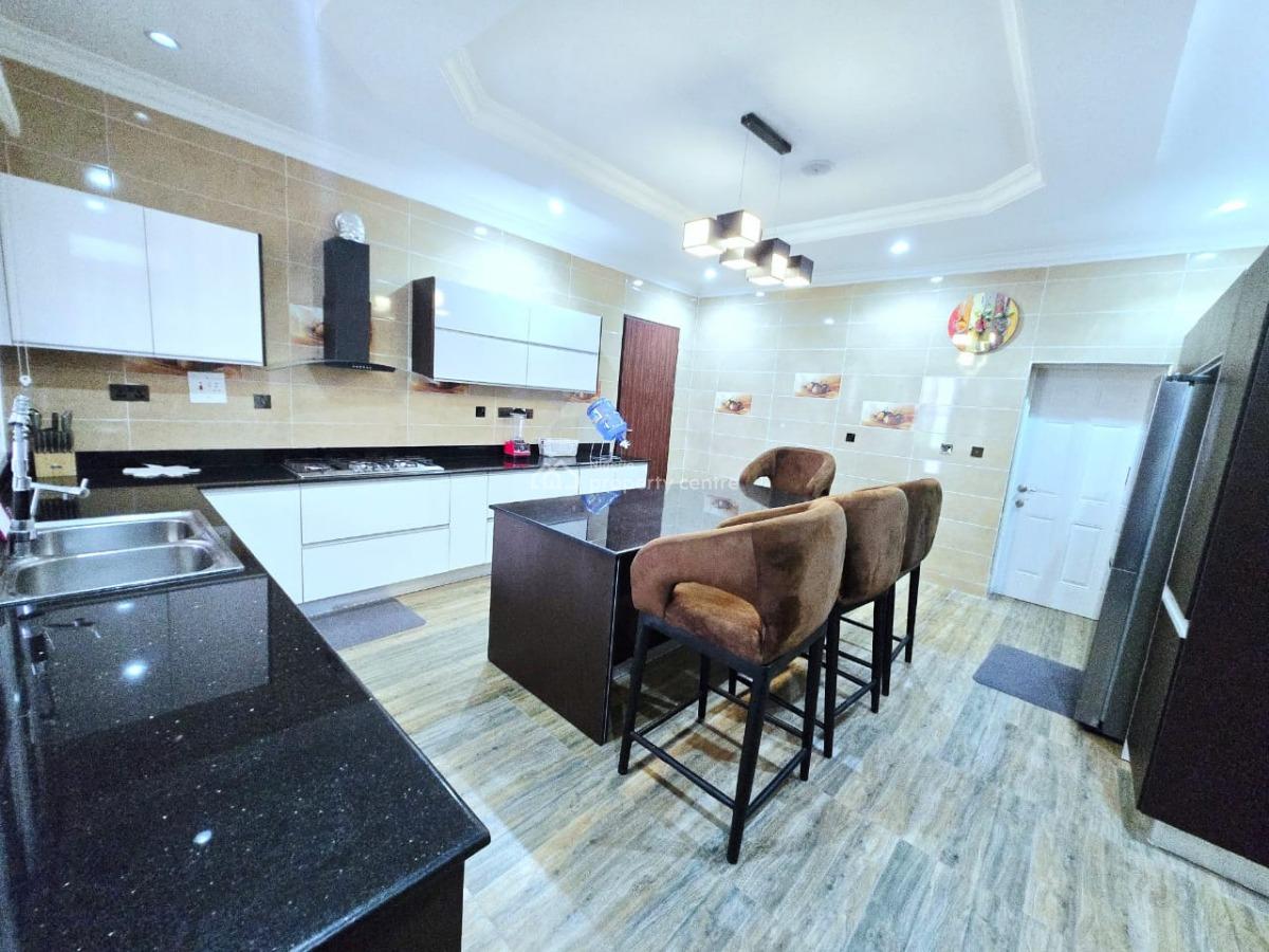 Fully Furnished 5-bedroom Fully Detached Duplex, Pinnock Estate, Osapa, Lekki, Lagos, Detached Duplex for Rent