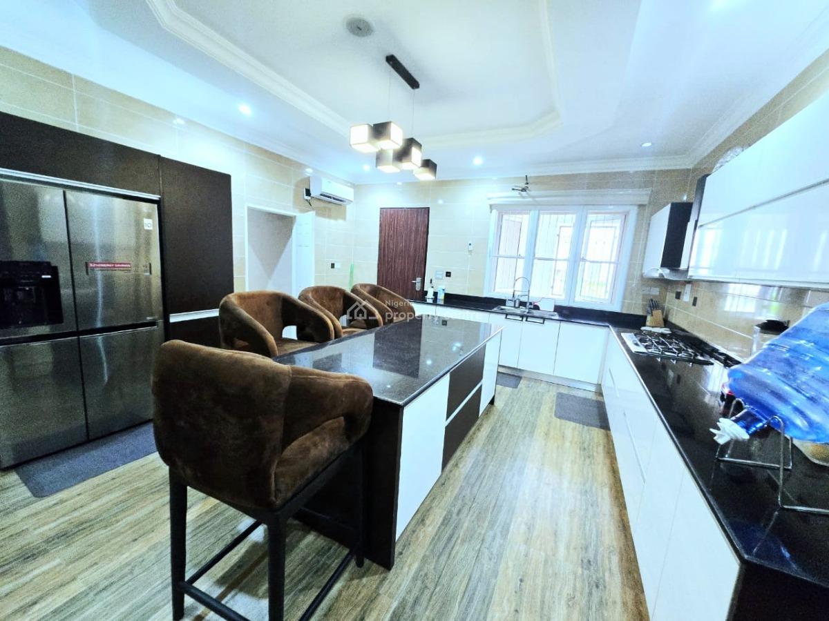 Fully Furnished 5-bedroom Fully Detached Duplex, Pinnock Estate, Osapa, Lekki, Lagos, Detached Duplex for Rent