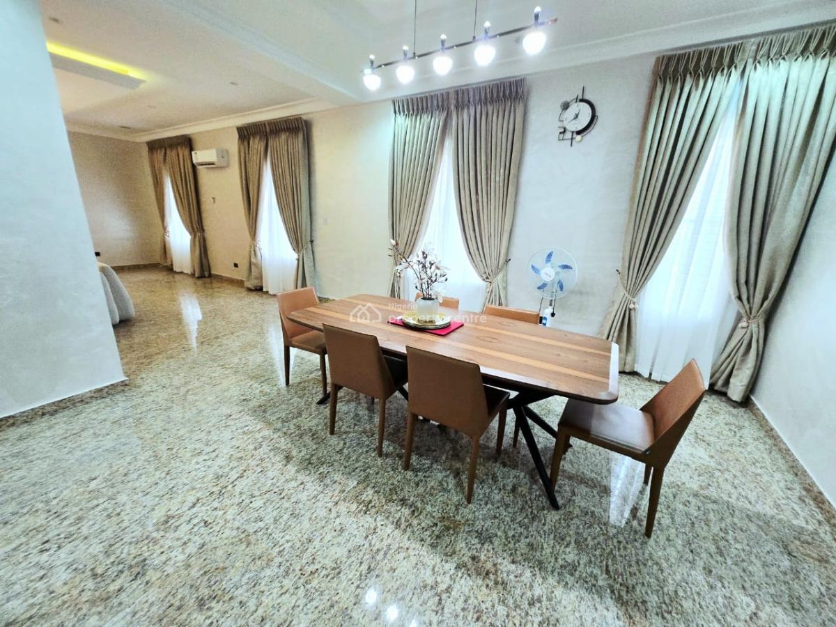 Fully Furnished 5-bedroom Fully Detached Duplex, Pinnock Estate, Osapa, Lekki, Lagos, Detached Duplex for Rent