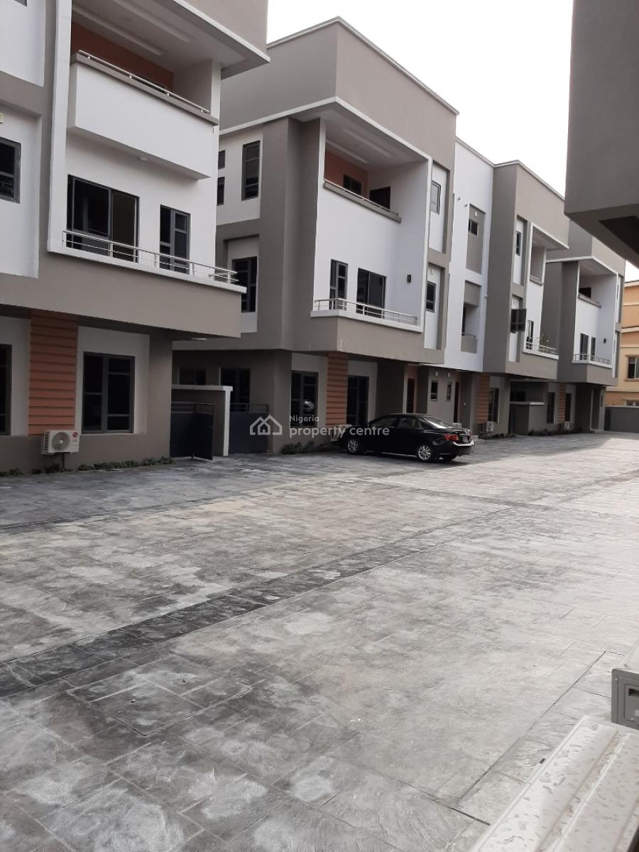 5 Bedroom En-suite Semi-detached Townhouse with Big Living/dining Room, Oniru, Victoria Island (vi), Lagos, Semi-detached Duplex for Rent
