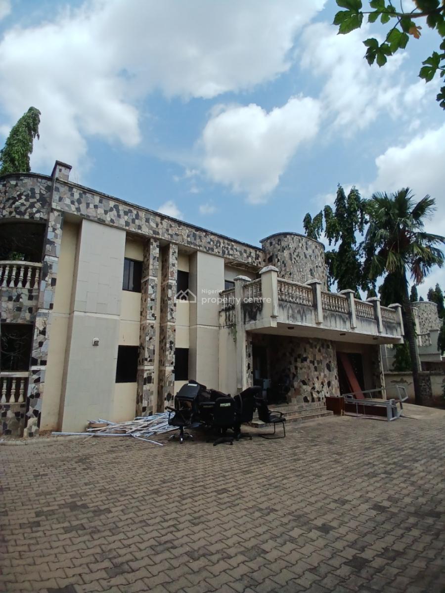 Under Renovation 5 Bedroom Fully Detached Duplex with 2 Bedroom Guest, Asokoro Abuja Diplomatic Zone, Asokoro District, Abuja, Detached Duplex for Rent