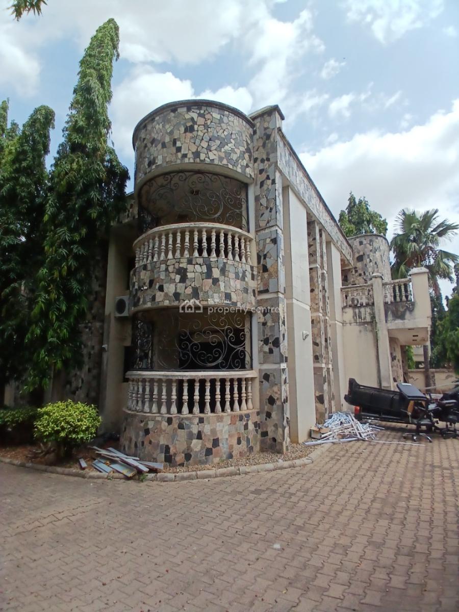 Under Renovation 5 Bedroom Fully Detached Duplex with 2 Bedroom Guest, Asokoro Abuja Diplomatic Zone, Asokoro District, Abuja, Detached Duplex for Rent