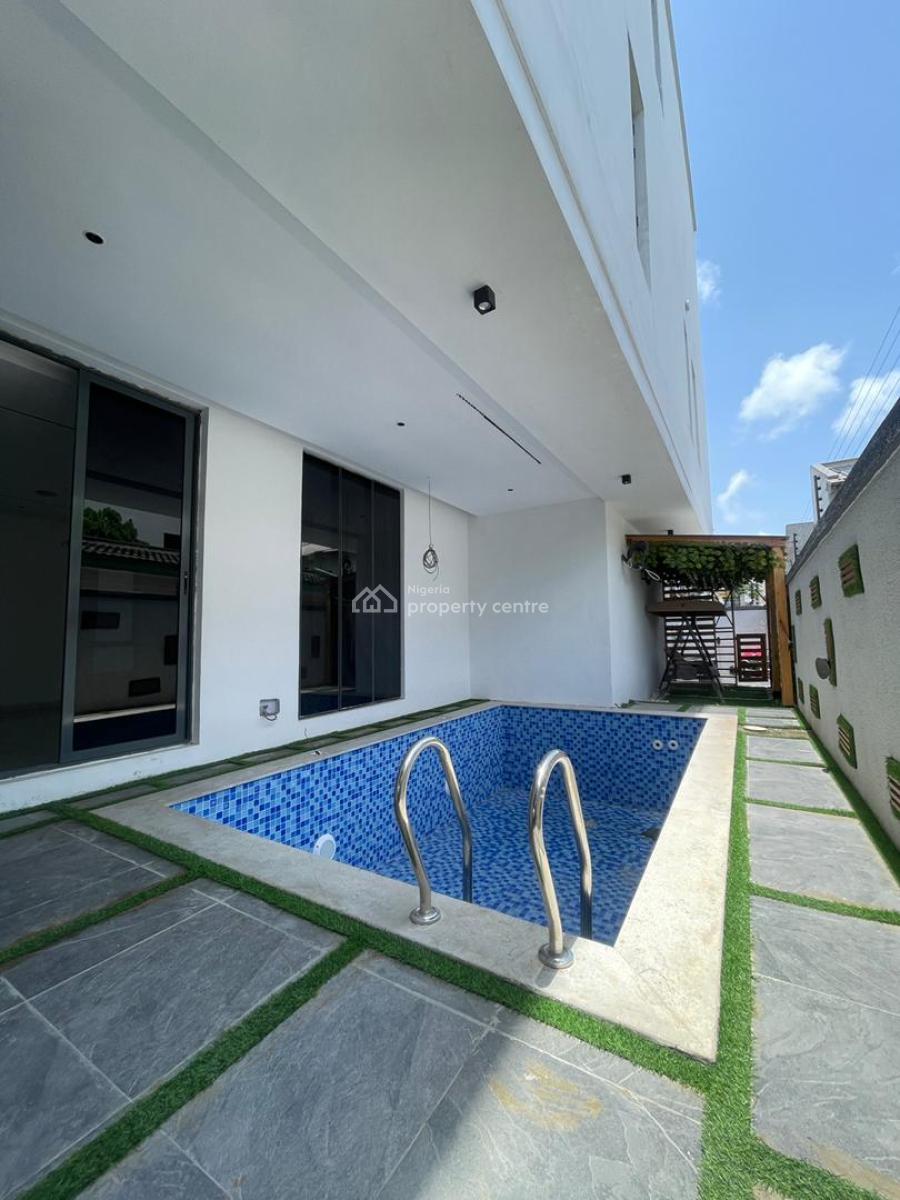 5 Bedroom Detached Duplex with a Pool and Cinema, Lekki Phase 1, Lekki, Lagos, Detached Duplex for Sale