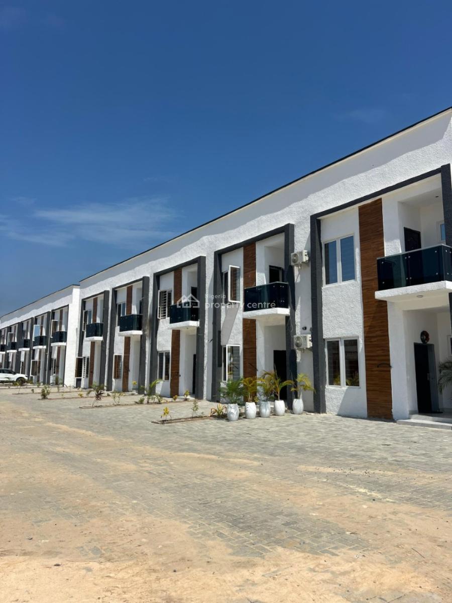 Solar Powered 2bedroom Terrace in a Well Secured Estate, Capital Terraces, Eleko, Ibeju Lekki, Lagos, Terraced Duplex for Sale