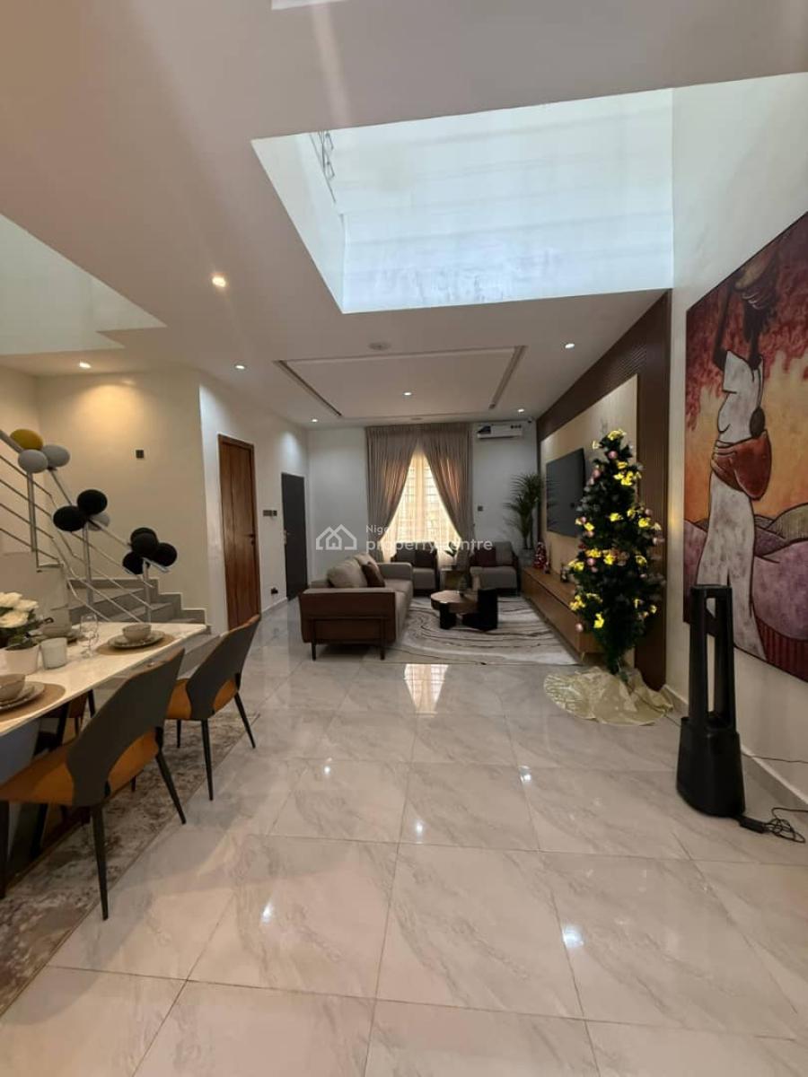 Solar Powered 2bedroom Terrace in a Well Secured Estate, Capital Terraces, Eleko, Ibeju Lekki, Lagos, Terraced Duplex for Sale