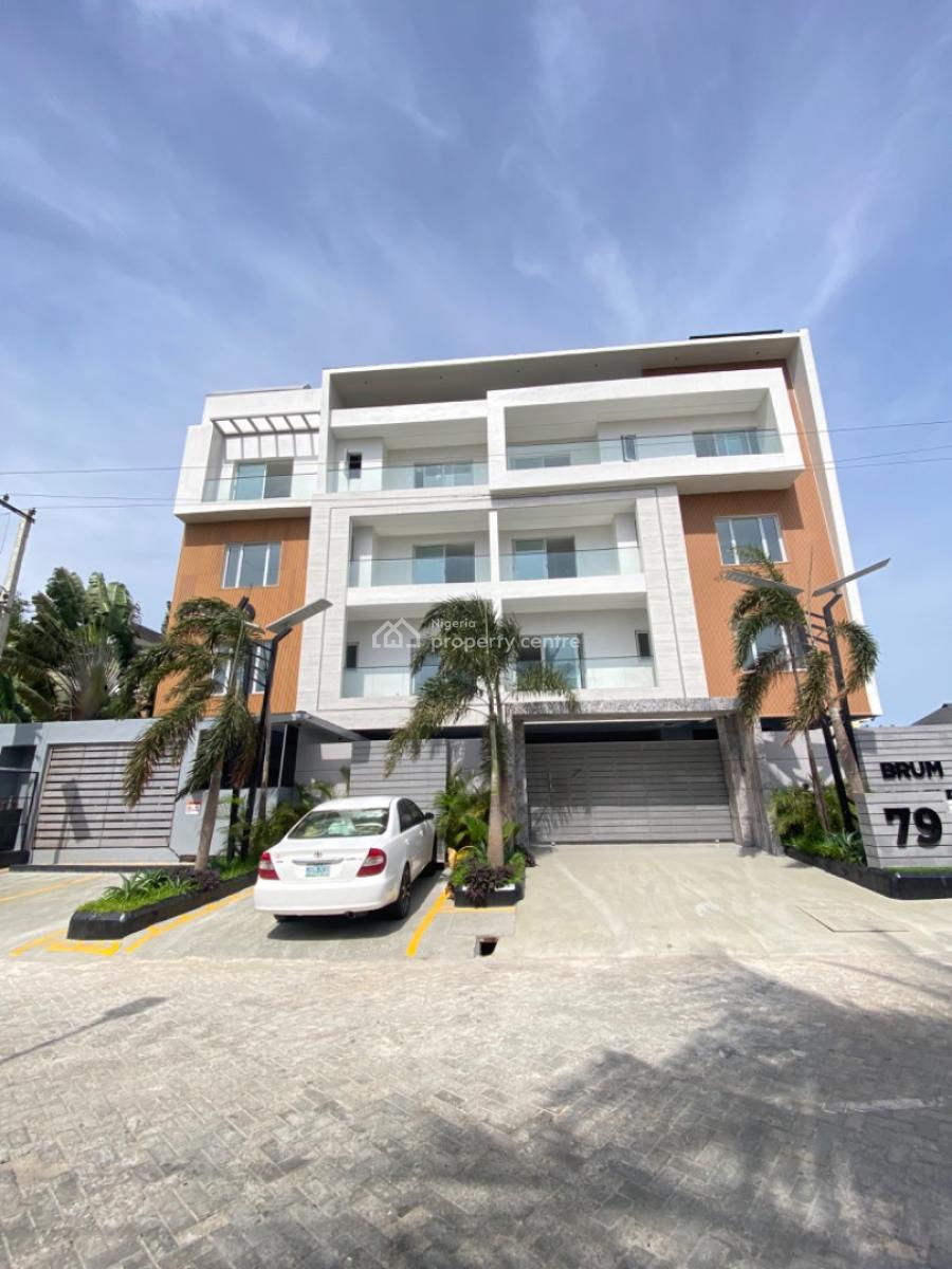 Luxury 2 Bedroom Exquisite Maisonette Apartment with Bq, Pool &elevator, Lekki Phase 1, Lekki, Lagos, Flat / Apartment for Sale