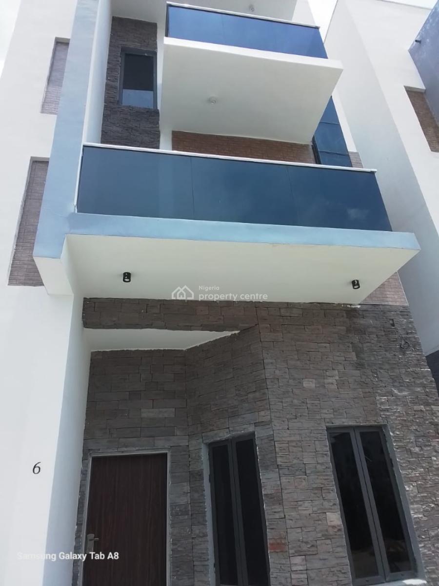 4 Bedroom Terrace with 1 Room Bq, After Godab, Life Camp, Abuja, Terraced Duplex for Sale