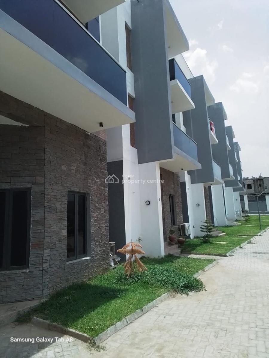 4 Bedroom Terrace with 1 Room Bq, After Godab, Life Camp, Abuja, Terraced Duplex for Sale