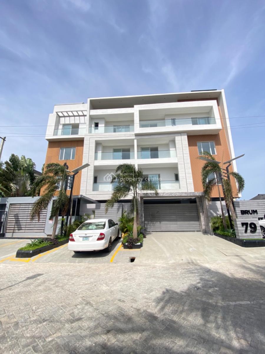 Luxurious 2 Bedroom Spacious Penthouse with Bq, Pool, Elevator & Gym, Lekki Phase 1, Lekki, Lagos, Flat / Apartment for Sale