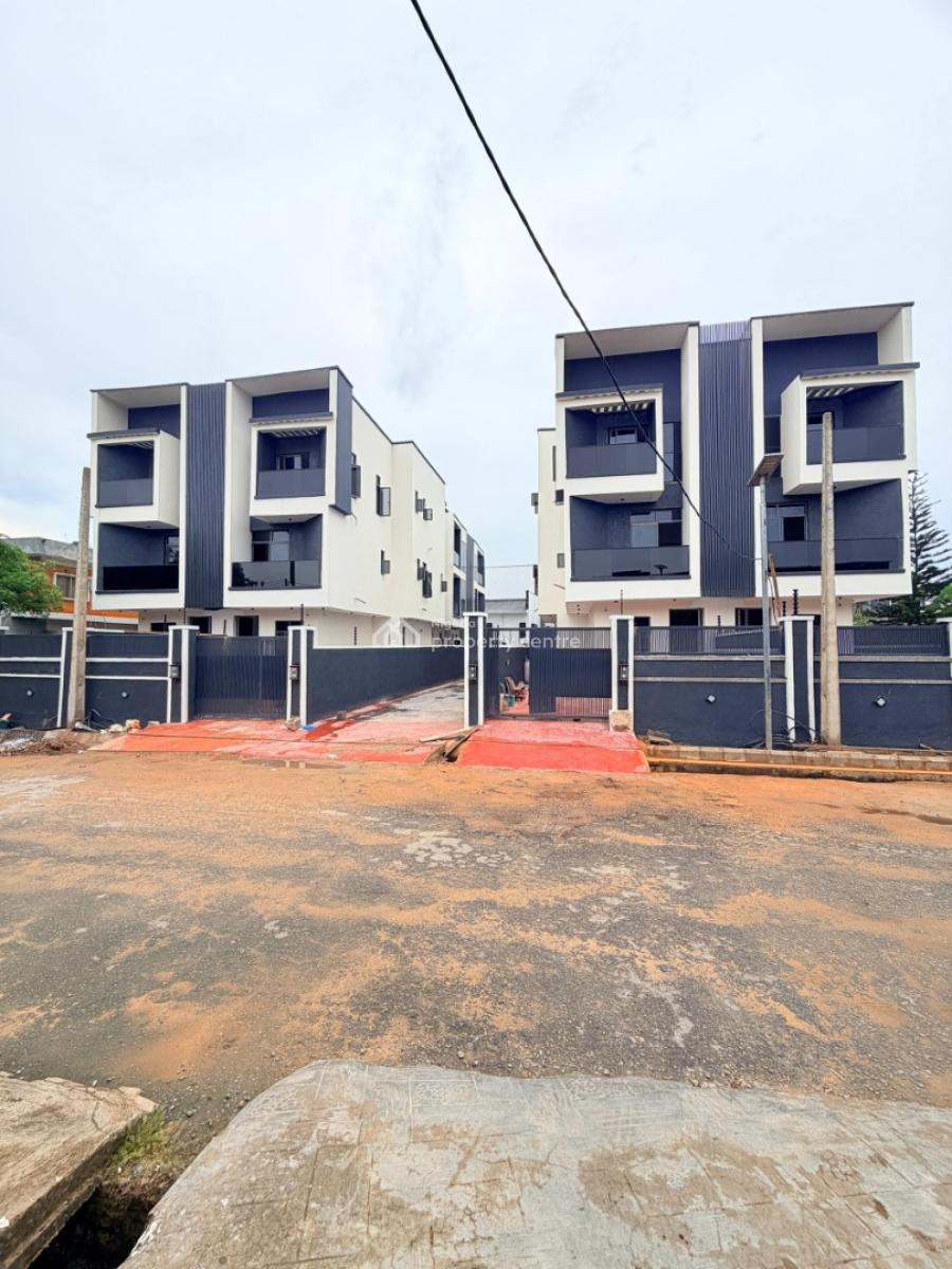 Newly Built 4 Bedroom Semi Detached Duplex with Bq, Adeniyi Jones, Ikeja, Lagos, Semi-detached Duplex for Sale