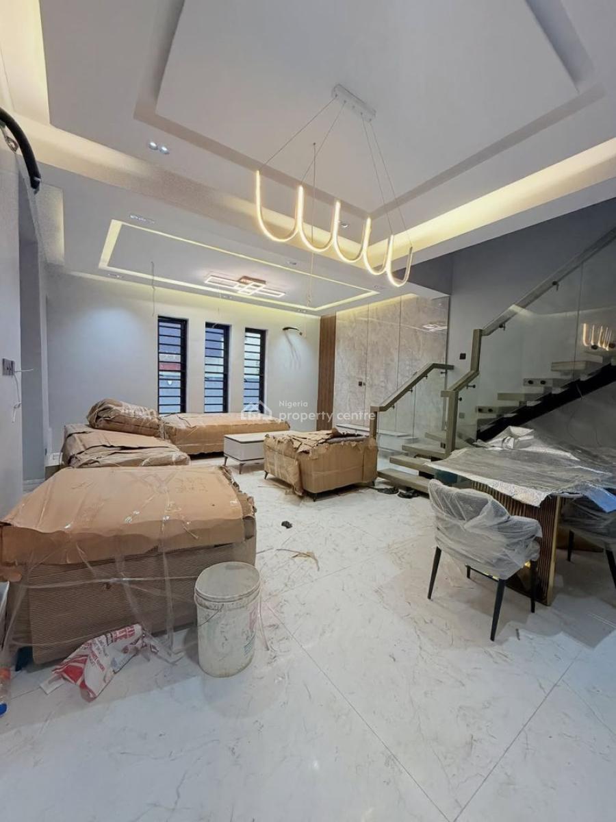 Newly Built 4 Bedroom Terrace Duplex with Bq in Serene Estate, Opebi, Ikeja, Lagos, Terraced Duplex for Sale