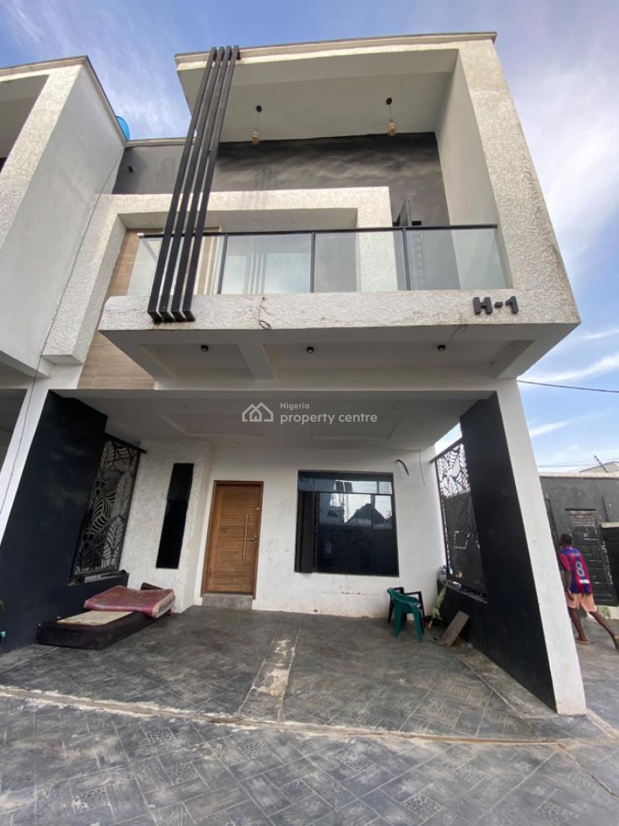 4 Bedroom Terrace House, Ikota, Ikota, Lekki, Lagos, Terraced Duplex for Rent
