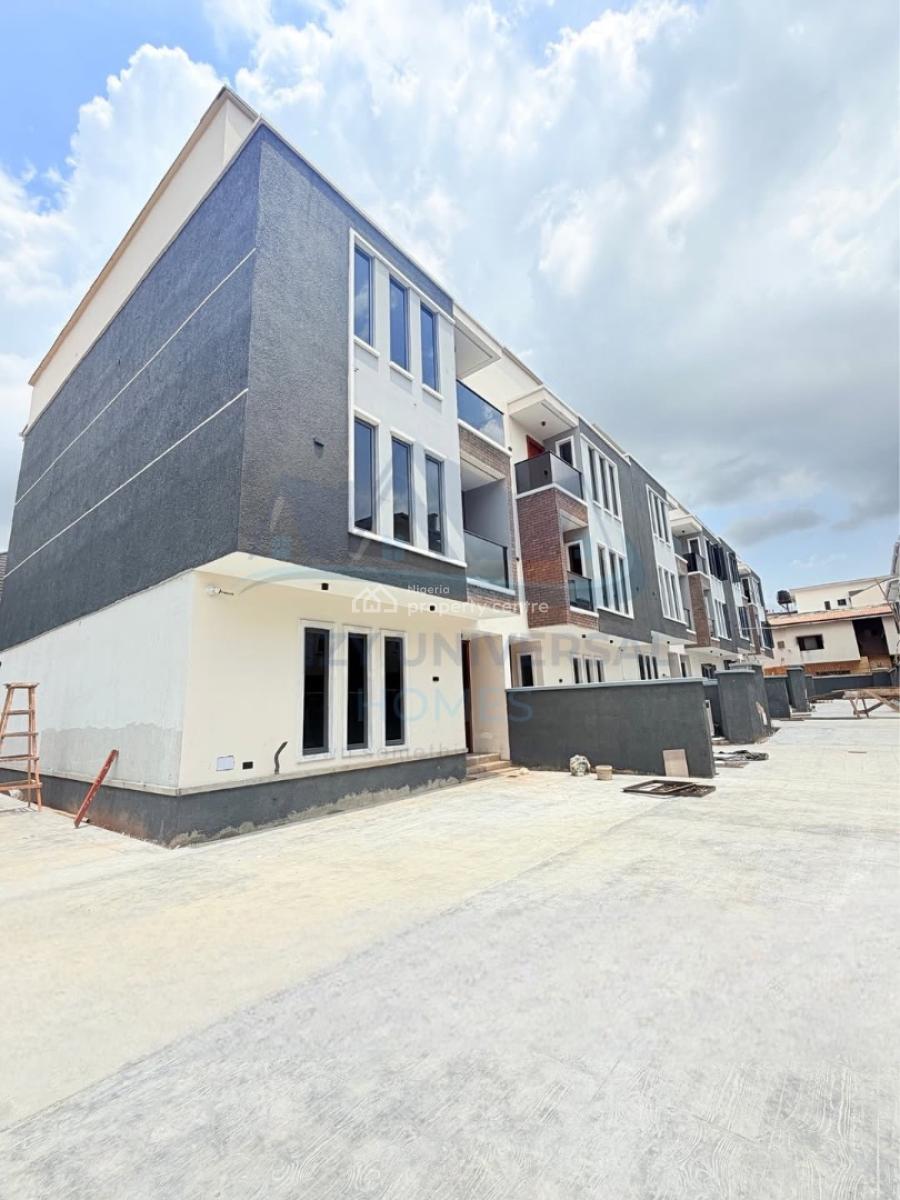 Newly Built 4 Bedroom Terrace Duplex with Bq, Opebi, Ikeja, Lagos, Terraced Duplex for Sale