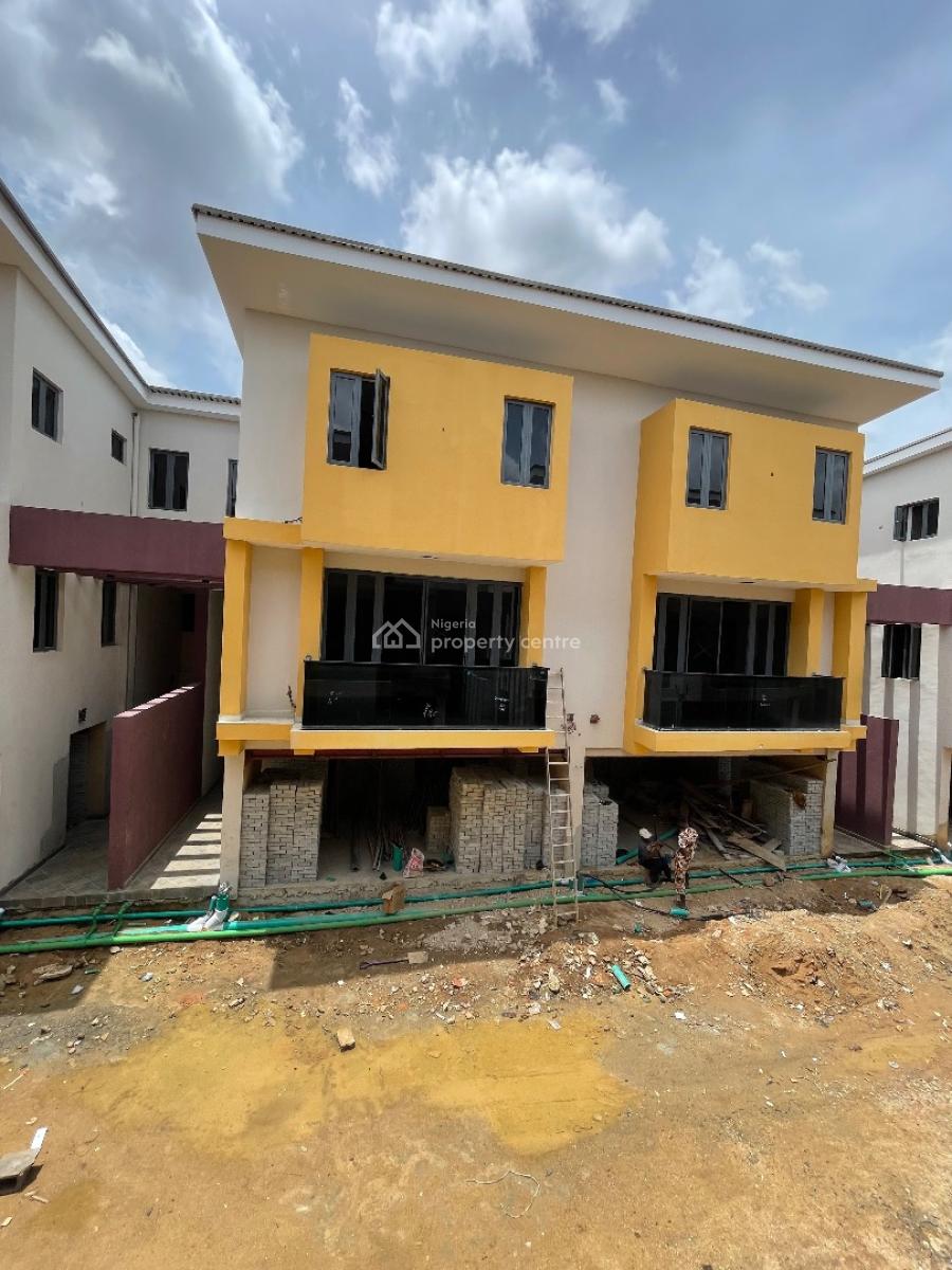 New 4bedroom Duplex with a Room Bq, Estate, Adeniyi Jones, Ikeja, Lagos, Terraced Duplex for Sale